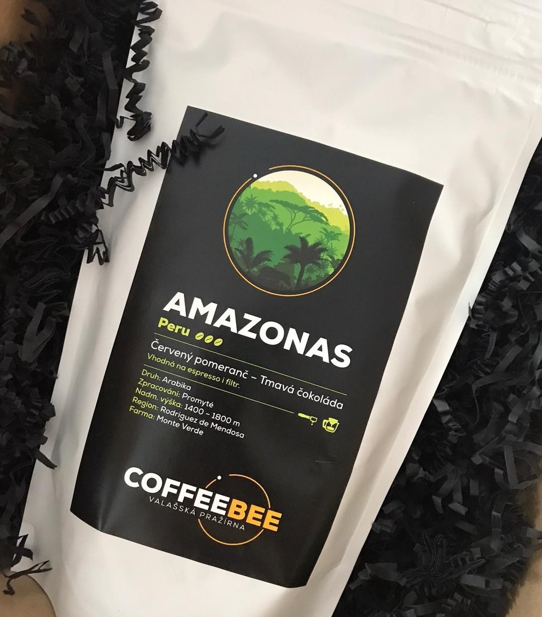 Nový aromatický Amazonas Filtr Roast
